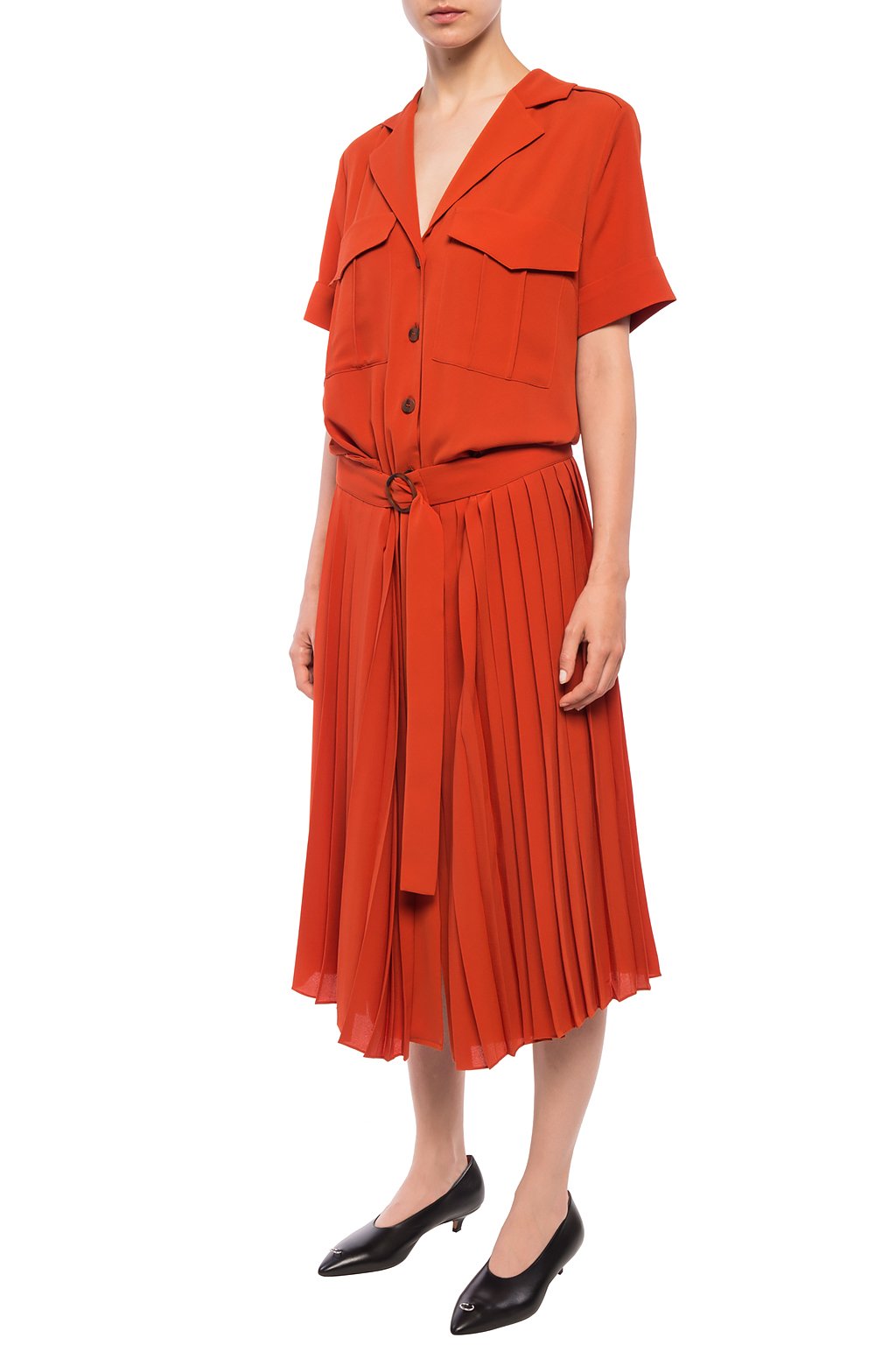 Belted waist dress Victoria Victoria Beckham Vitkac Canada